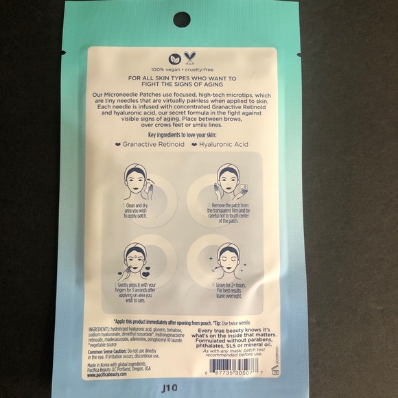 Pacifica Wake Up Beautiful Microneedling Patches 4 Pc Skincare. - Picture 2 of 3